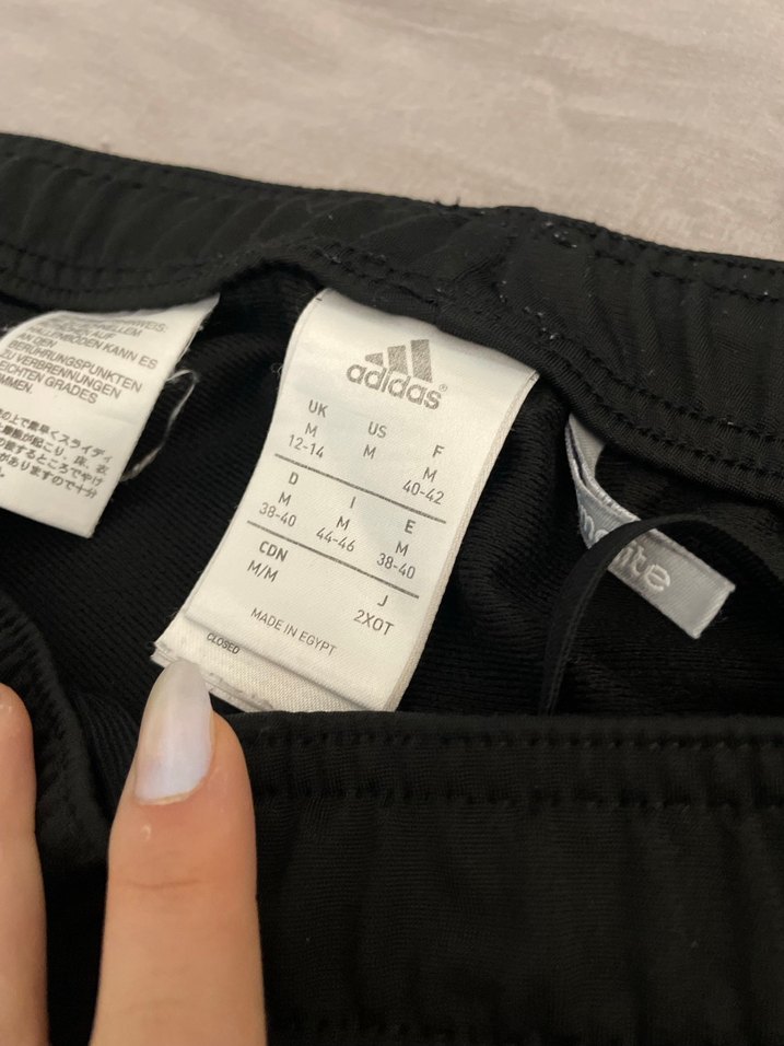 Orijinal Siyah-Pembe Adidas Kadın Eşofman Altı - Görsel 2