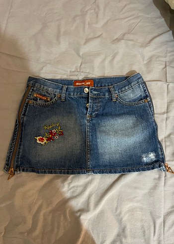 Vintage Mini Kot Etek - Görsel 2