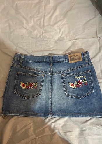 Vintage Mini Kot Etek - Görsel 3