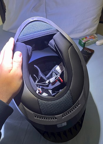 LS2 Siyah Mat Biker Kask - Görsel 4