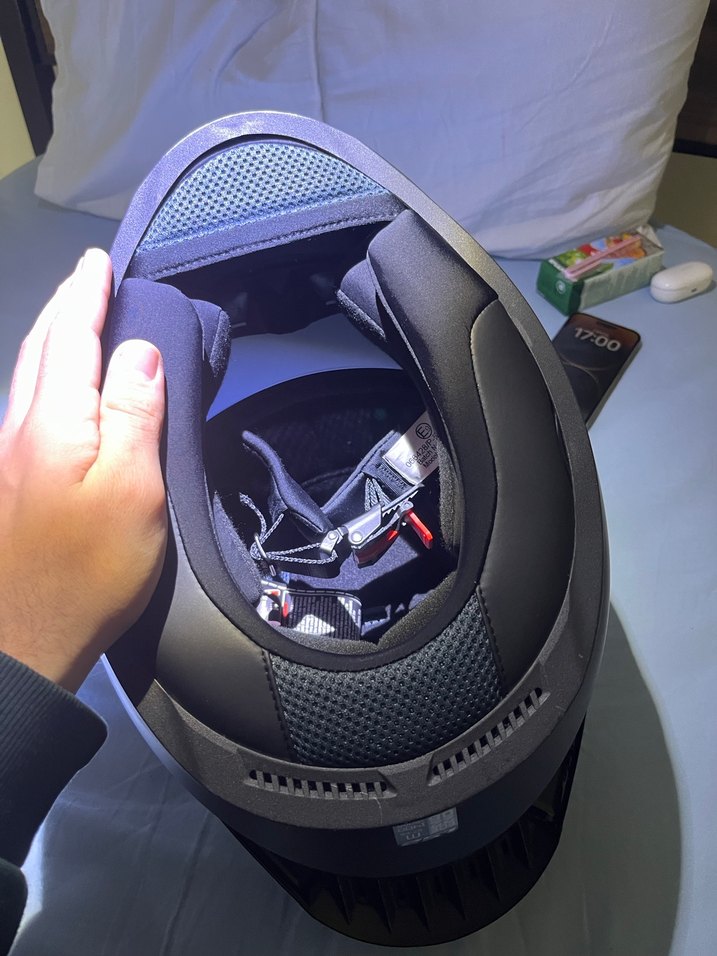 LS2 Siyah Mat Biker Kask - Görsel 4