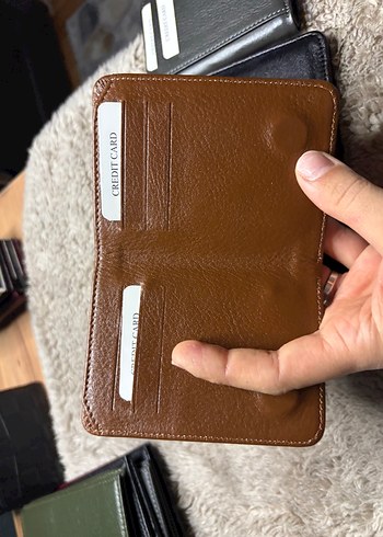 Taba hakiki deri kartlık cüzdan - Görsel 3