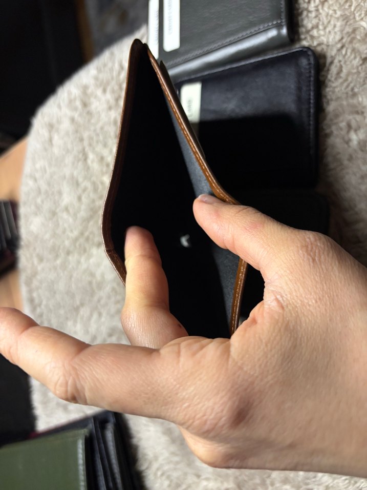 Taba hakiki deri kartlık cüzdan - Görsel 4