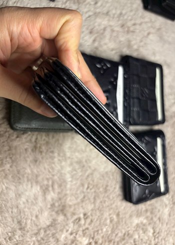 GUCCİ model çift sayfalı mıknatıslı hakiki deri cüzdan - Görsel 3