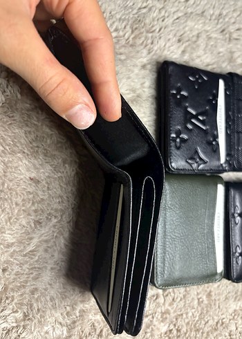 GUCCİ model çift sayfalı mıknatıslı hakiki deri cüzdan - Görsel 6