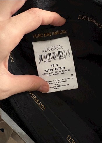 Hetemoğlu Siyah Damat Takımı - Görsel 7