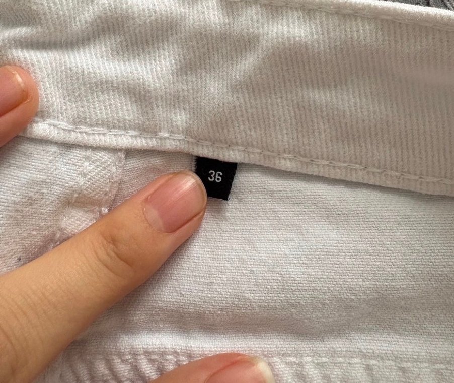 Milla Kadın Beyaz Pamuklu Rahat Kesim Pantolon - Görsel 4