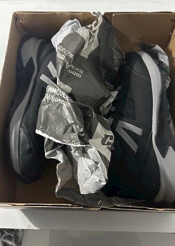 Caterpillar Siyah Gri Bağcıklı Erkek Bot - Görsel 5