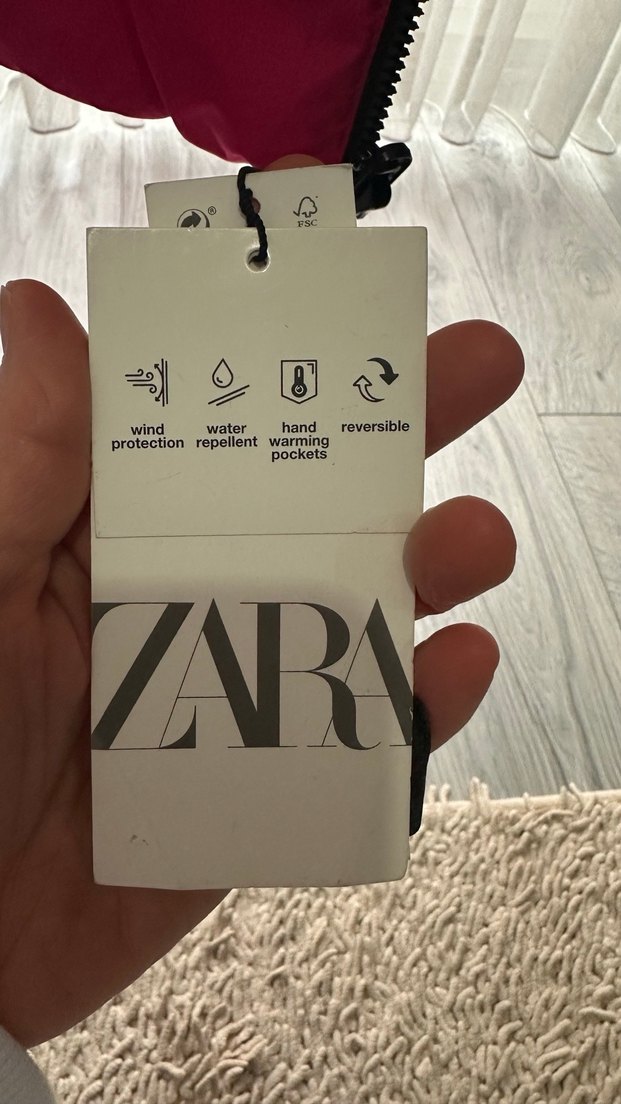 Kahverengi Kapüşonlu çift taraflı Kadın Yelek - Görsel 5