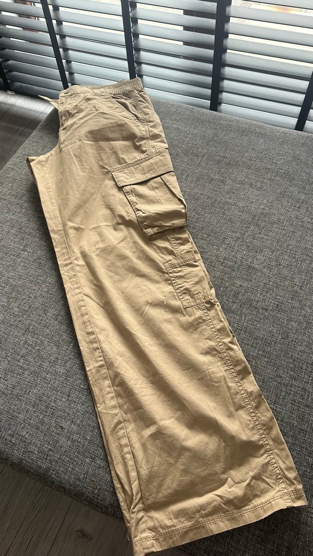 H&M  Kadın Keten Pantolon - Görsel 2