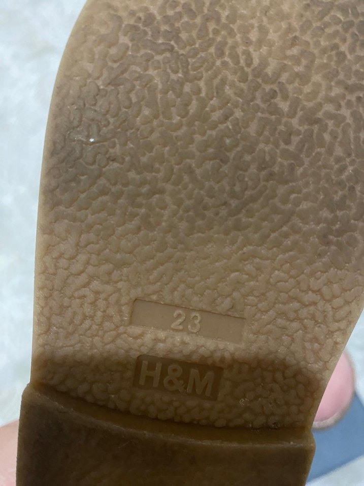 H&M Pembe süet kız çocuk botu - Görsel 3