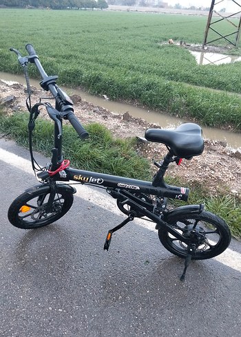 elektrikli bisiklet skyjet 1s sıfır gibi garantili 2 yıl - Görsel 4