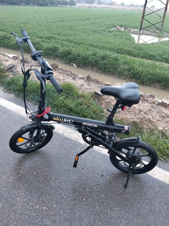 elektrikli bisiklet skyjet 1s sıfır gibi garantili 2 yıl - Görsel 4