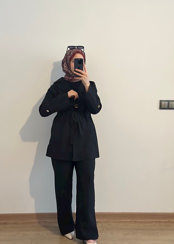Zara Kadin Siyah Zara Cupra Kumas Takim