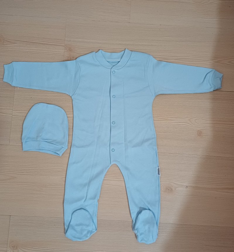 Pembe Bebek Tulum ve Şapka Seti - Görsel 2