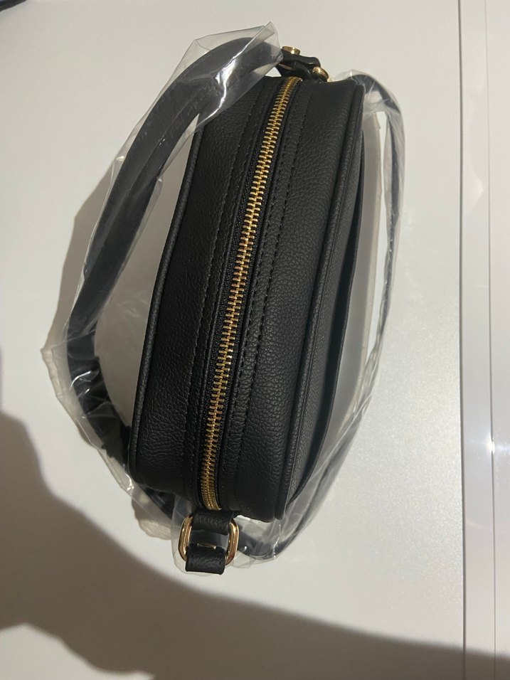 Sıfır Nautica Siyah Deri Kadın Çapraz Çanta - Görsel 3