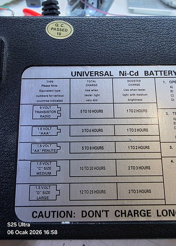 Ataba AT-388 Evrensel Batarya Şarj Cihazı - Görsel 4