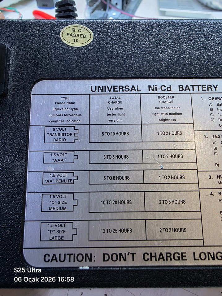 Ataba AT-388 Evrensel Batarya Şarj Cihazı - Görsel 4