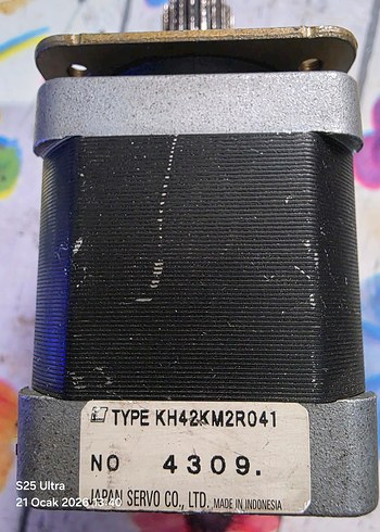 JAPON SERVO STEP MOTOR NEMA17 - Görsel 4