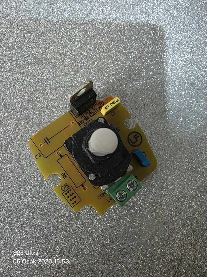 220 volt Dimmer Devre Kartı - Görsel 4