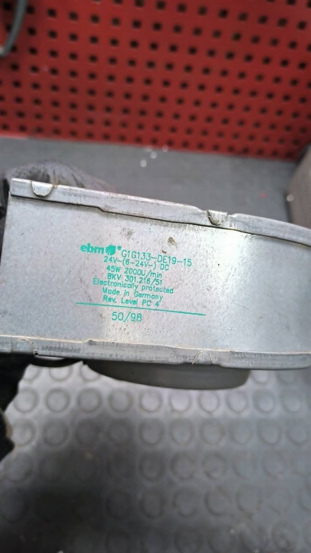 Salyangoz Fan 6-24 Volt Alman Malı - Görsel 3