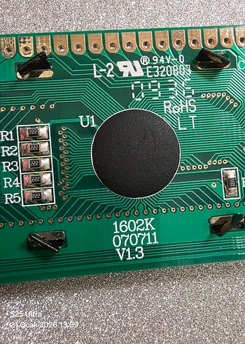 Yeşil LCD Ekran Modülü Arduino - Görsel 7