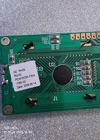 Yeşil LCD Ekran Modülü Arduino - Görsel 6