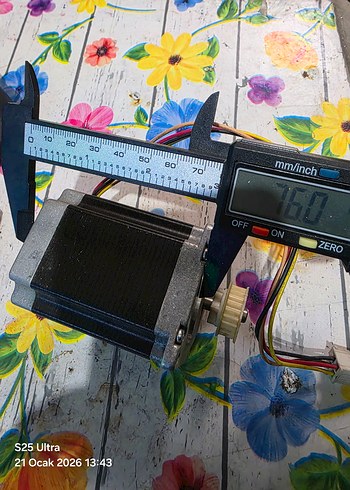 JAPON MALI SERVO STEP MOTOR NEMA 23 - Görsel 4