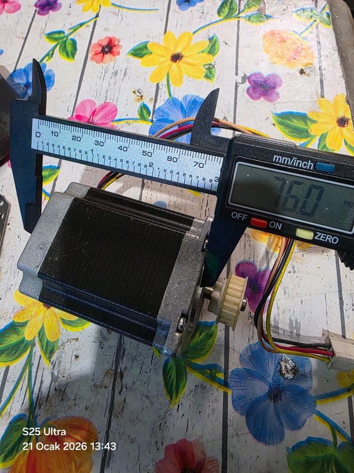 JAPON MALI SERVO STEP MOTOR NEMA 23 - Görsel 4