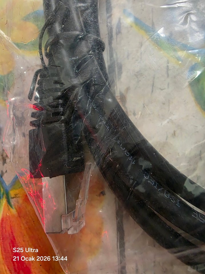 2 Metre CAT5E FTP Kablo Metal Uçlu - Görsel 3