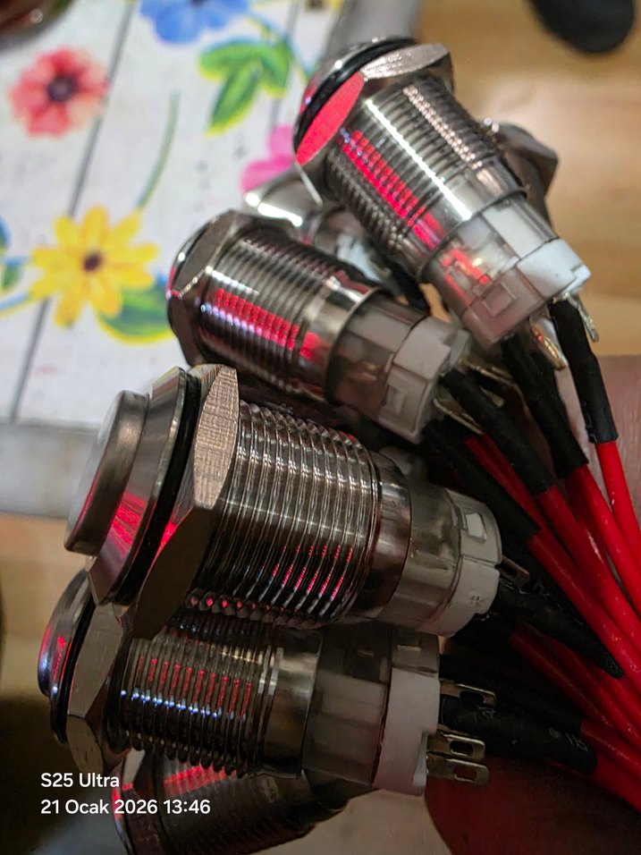 METAL BUTON SIFIR ÜRÜN - Görsel 3