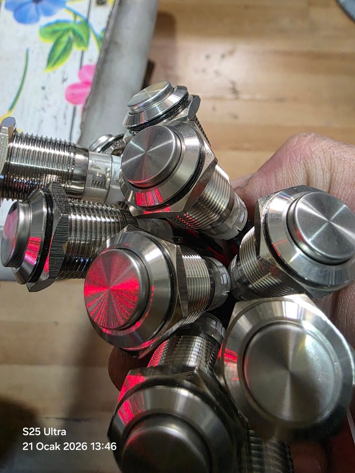 METAL BUTON SIFIR ÜRÜN - Görsel 2