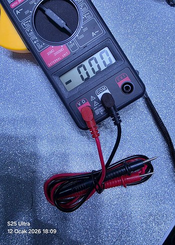 Bortep Dijital Pense Ampermetre Renkli - Görsel 5