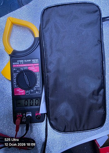 Bortep Dijital Pense Ampermetre Renkli - Görsel 6