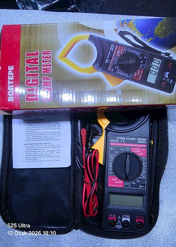 Bortep Dijital Pense Ampermetre Renkli - Görsel 2