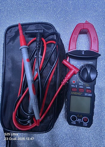 ANENG ST180 Dijital Multimetre PensAmpermetre Voltmetre - Görsel 5