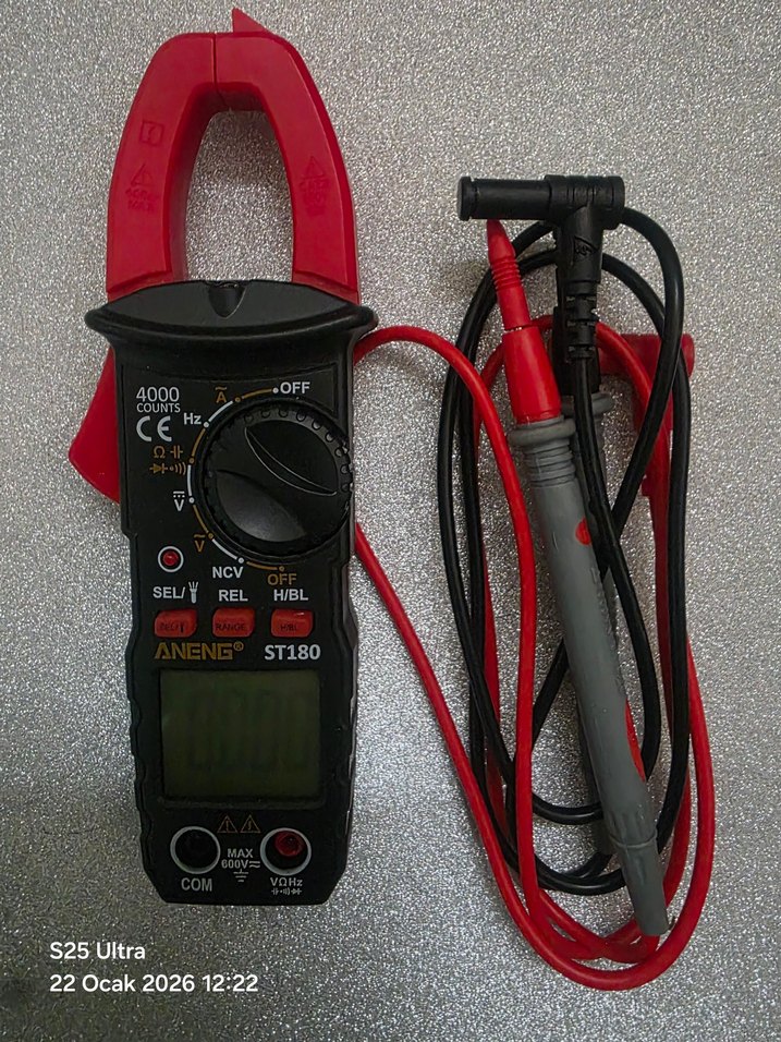 ANENG ST180 Dijital Multimetre PensAmpermetre Voltmetre - Görsel 2