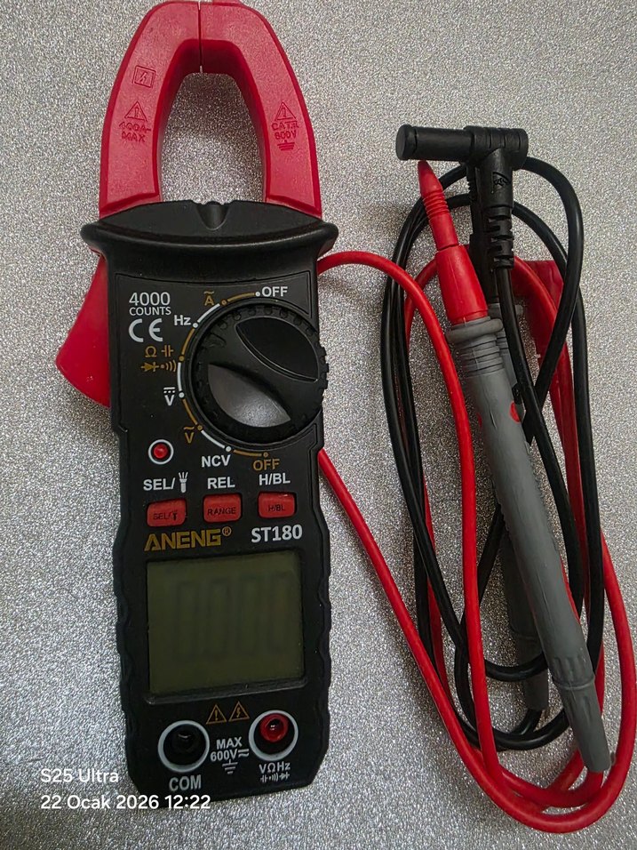 ANENG ST180 Dijital Multimetre PensAmpermetre Voltmetre - Görsel 4