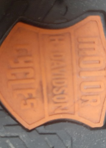 Harley Davidson Siyah Parlak Biker Bot - Görsel 6