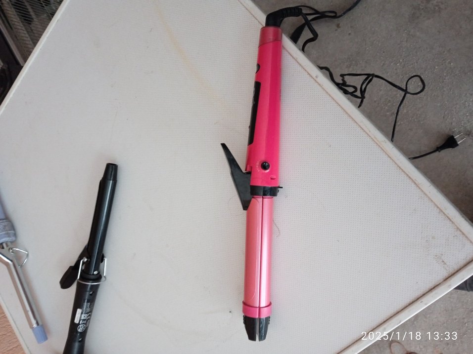 Pembe Renkli Saç Maşası - Görsel 2