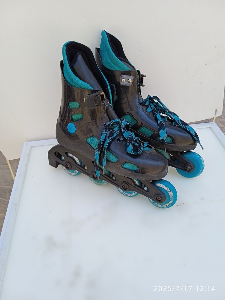 Tokalı Turkuaz Erkek Pateni - Görsel 2