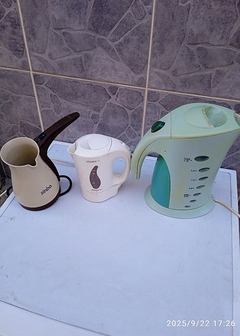 Mor Elektrikli Cezve Kahve Makinesi - Görsel 2