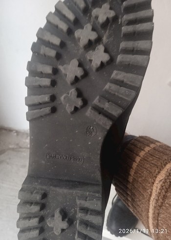 Siyah Minimalist Erkek Kauçuk Botlar - Görsel 2