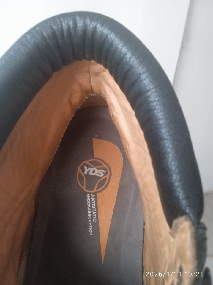 Siyah Minimalist Erkek Kauçuk Botlar - Görsel 3