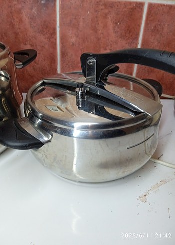 Gri Düdüklü Tencere - Görsel 2