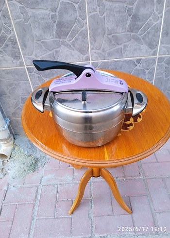 Gri Düdüklü Tencere - Görsel 4