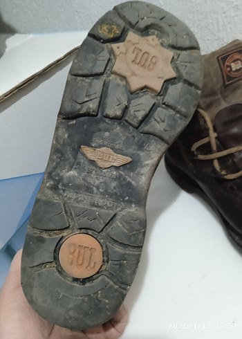 Kahverengi Deri Biker Botlar - Görsel 2