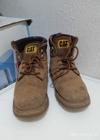 Kahverengi Deri Biker Botlar - Görsel 3