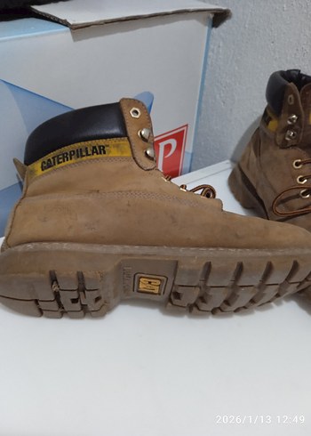 Kahverengi Deri Biker Botlar - Görsel 4