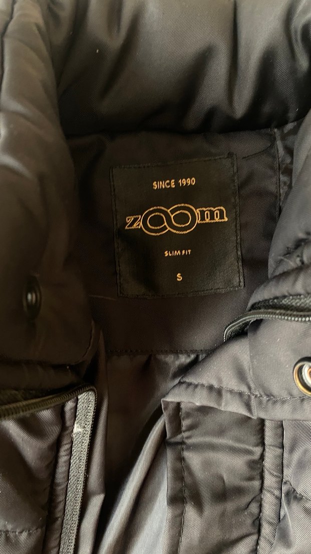 Siyah Fermuarlı Erkek Mont - Görsel 2